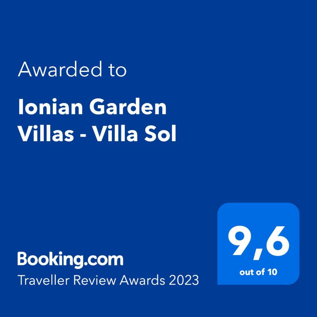 Ionian Garden Villas - Villa Sol 贝尼蔡斯 外观 照片